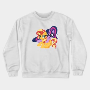 Sunset and Twilight cuddling 2023 Crewneck Sweatshirt